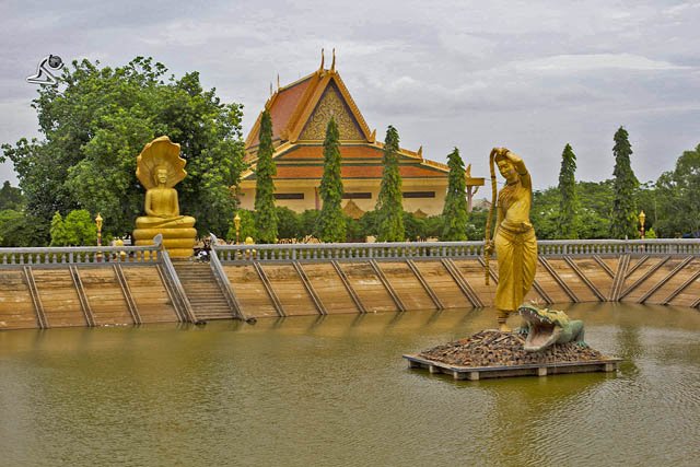 Oudong, old capital city of cambodia before phnom penh