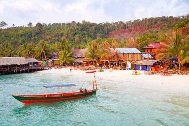 exotic koh rong island, cambodia