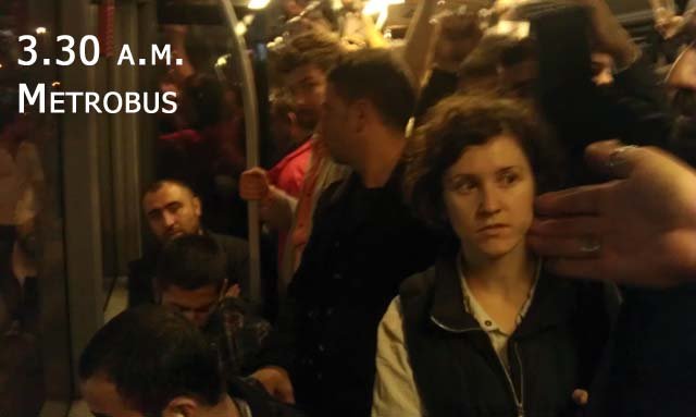 3.30 a.m. istanbul metrobus